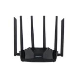 Router Wifi Dahua® 5/2.4 Ghz MU-Mimo 1Wan 3Lan 1Gbps 12V - DH-WR5210-IDC