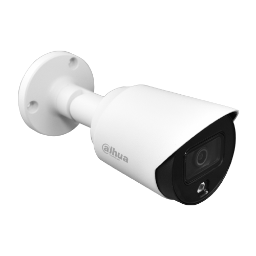 Cámara Bullet HDCVI Dahua® 2MP 2.8mm Led20 IP67 FullColor - DH-HAC-HFW1239TN-LED-0280B-S2