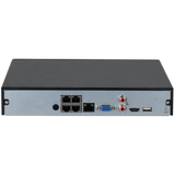 Grabador NVR Dahua® 4CH 4 PoE SMD Plus 1HDD de hasta 20TB Audio In/Out Alar - DHI-NVR2104HS-P-4KS3