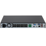 Grabador Dahua® NVR 32 CH 16 PoE 2HDD - DHI-NVR4232-16P-4KS3
