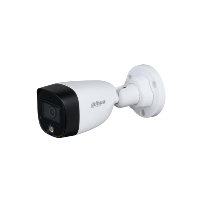 Cámara Bullet HDCVI Dahua® 5MP 2.8mm Led20 IP67 FullColor - DH-HAC-HFW1509CN-LED-0280B-S2