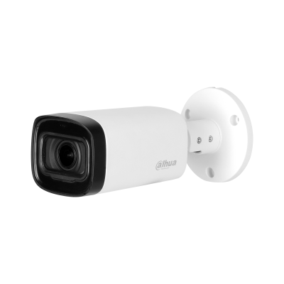 Cámara Bullet HDCVI  Dahua® 8MP 4K 2.8mm Vari. Motori. 2.7-13.5mm Mic IR80 - DH-HAC-HFW1801RN-Z-A-27135-S2