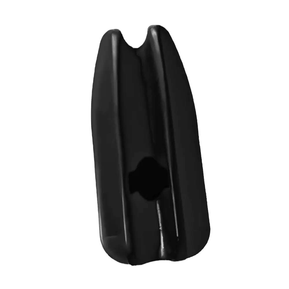 Aislador de Paso Hagroy Tipo Nuez Negro (50 Unidades) - HG-NUEZ