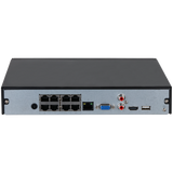 Grabador NVR Dahua® 8CH 8 Puertos Poe 1HDD hasta 20TB SMD Plus IVS - DHI-NVR2108HS-8P-4KS3