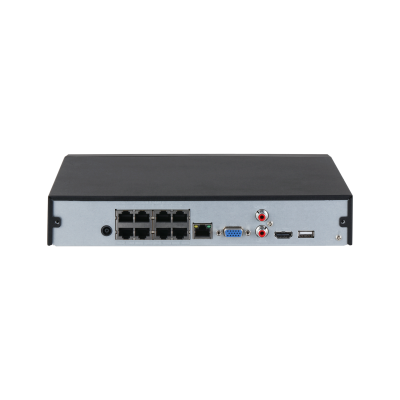 Grabador NVR Dahua® 8CH 8POE WizSense - DHI-NVR4108HS-8P-EI