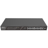 Switch PoE REYEE 16 puertos 10/100Mbps 2 puertos 10/100/1000Mbp RG-ES118S-LP