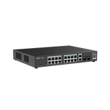 Switch Administrable REYEE 16 Puertos PoE Giga Ethernet 2 Puertos Gigabit 2 SFP 250W - RG-ES220GS-P