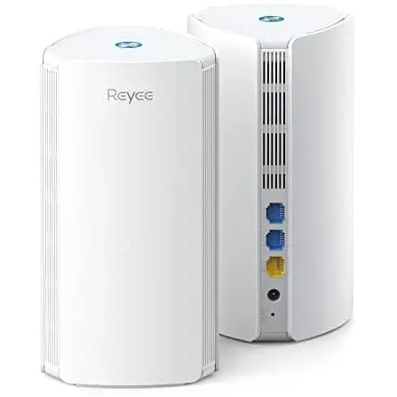 Kit de Routers Mesh Reyee 2 Unidades Wifi 6 Doble Banda 1800M 1-WAN 2-LAN - RG-R4(2PK)