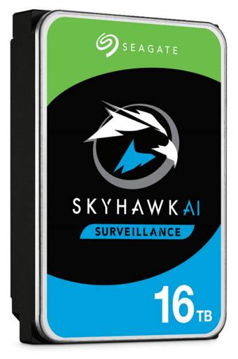 Disco Duro 16TB Seagate Skyhawk Videovigilancia 24/7 - ST16000VE002