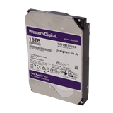Disco Duro 18TB Western Digital Purple Videovigilancia 512MB 7200RPM 3,5 SATA 6GB/S - WD181PURP