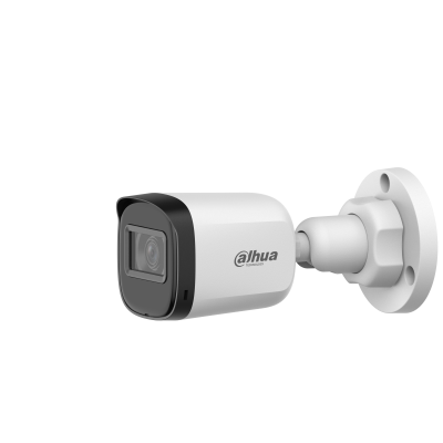 Cámara Bullet HDCVI Dahua® 2MP 2.8mm IR30 IP67 Plástica - DH-HAC-B1A21N-U-0280B