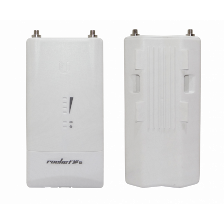 Rocket Ubiquiti 5,1-5,9GHz PTP/PTMP 1-1000 2-RPSMA inc-PoE24 27dBm 20-26VDC - R5AC-LITE