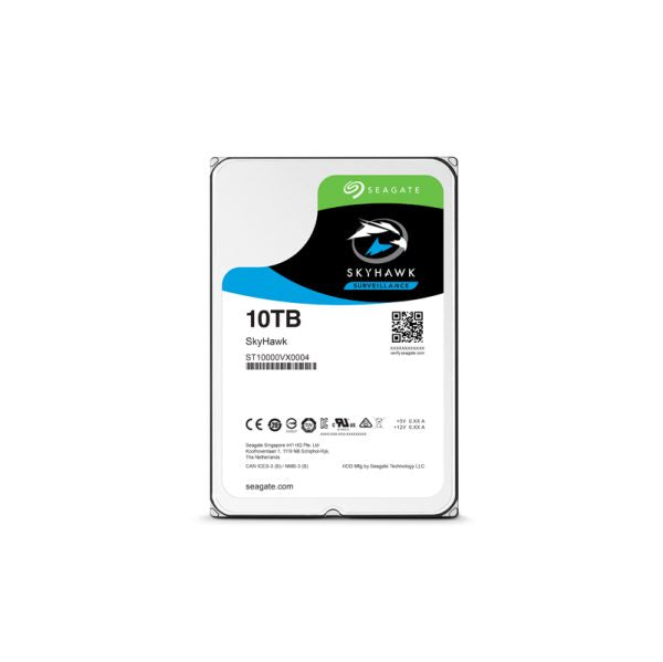 Disco Duro HDD 10TB Seguridad 24/7 Seagate SkyHawk