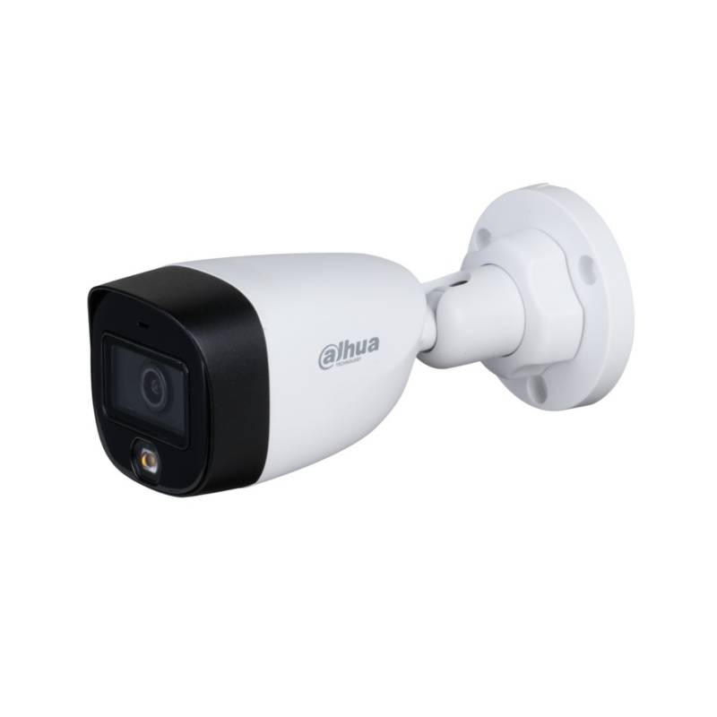 Cámara Bullet HDCVI Dahua® 2MP 2.8mm Full Color IR20 IP67 Plástica - DH-HAC-HFW1209CL-LED-0280B
