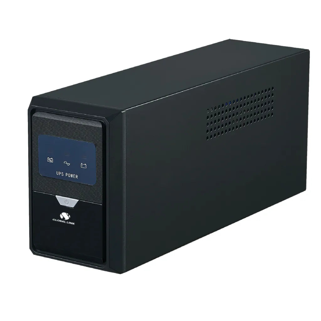 UPS Interactiva Global Link 1000VA 600W Entrada 220/230/240 VAC Frec 60/50Hz - GL-UPS-600W-LED