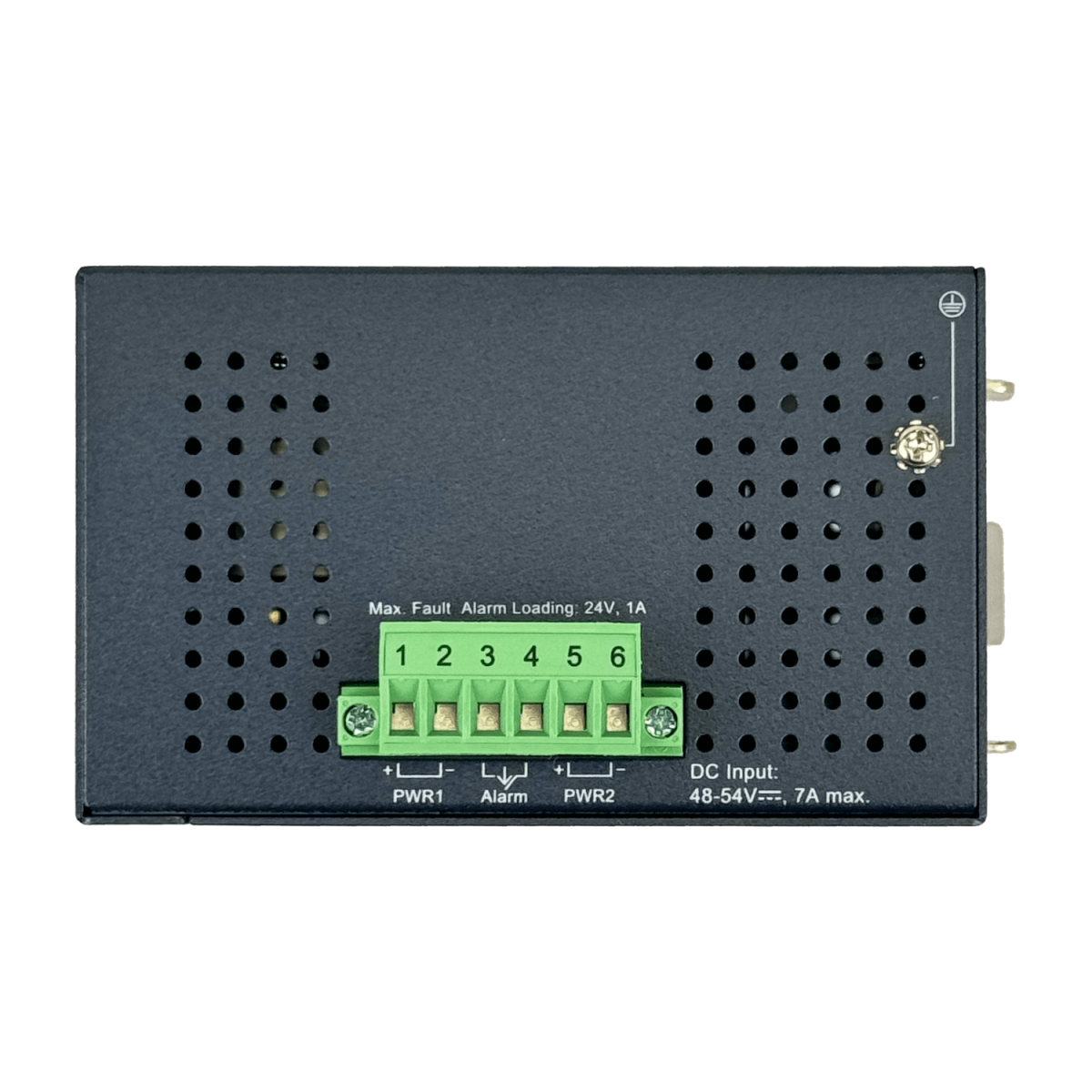 Switch Industrial Administrable Planet 8-1000-PoE+ 2-SFP 240W Riel-DIN 48/54VDC - IGS-1020PTF
