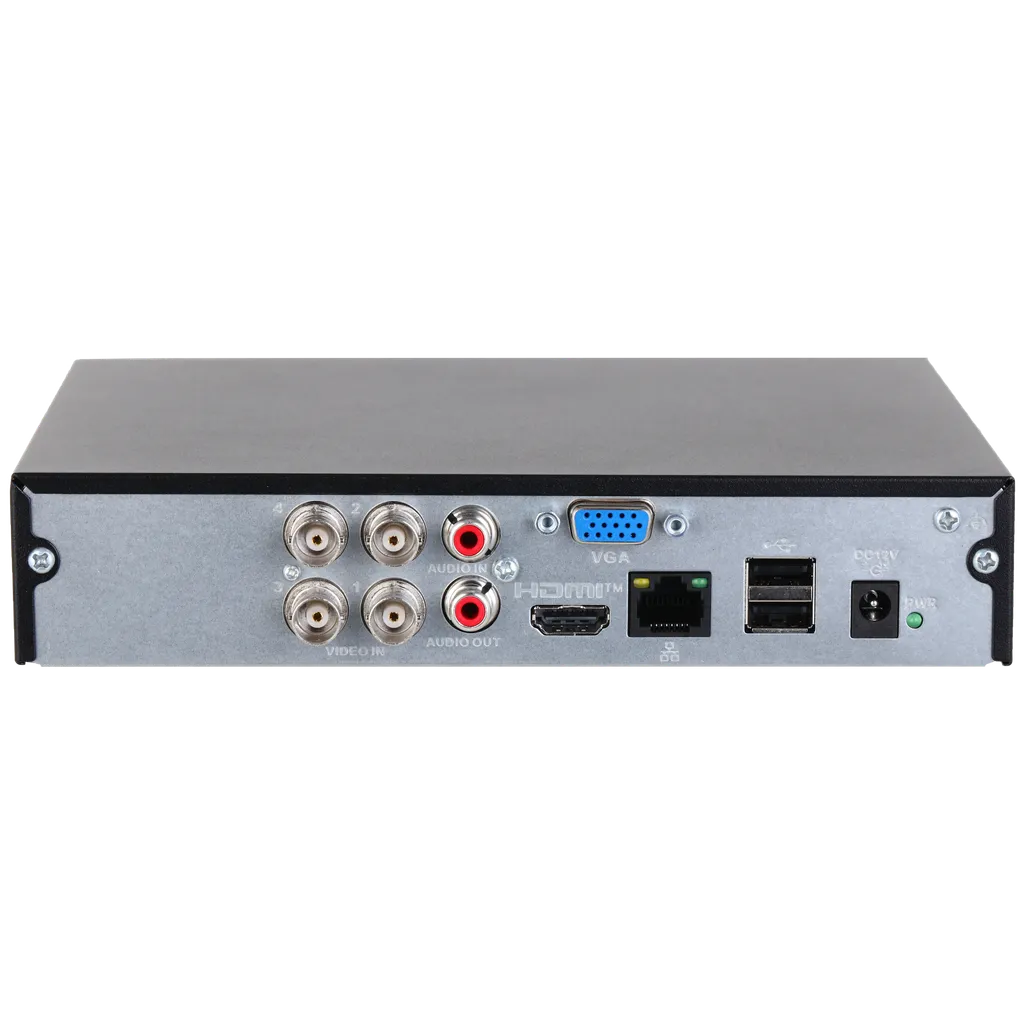 Grabador XVR Dahua® 4CH 1080N/720P Serie Cooper 1U Hasta 1HDD Two-Way Talk - DH-XVR1B04-I/T