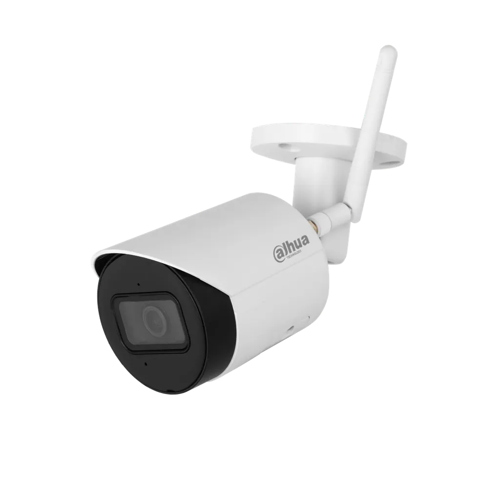 Cámara IP Bullet Dahua® 4MP 2.8mm WiFi IR30m Mic IP67 - DH-IPC-HFW1430DSN-SAW-0280B