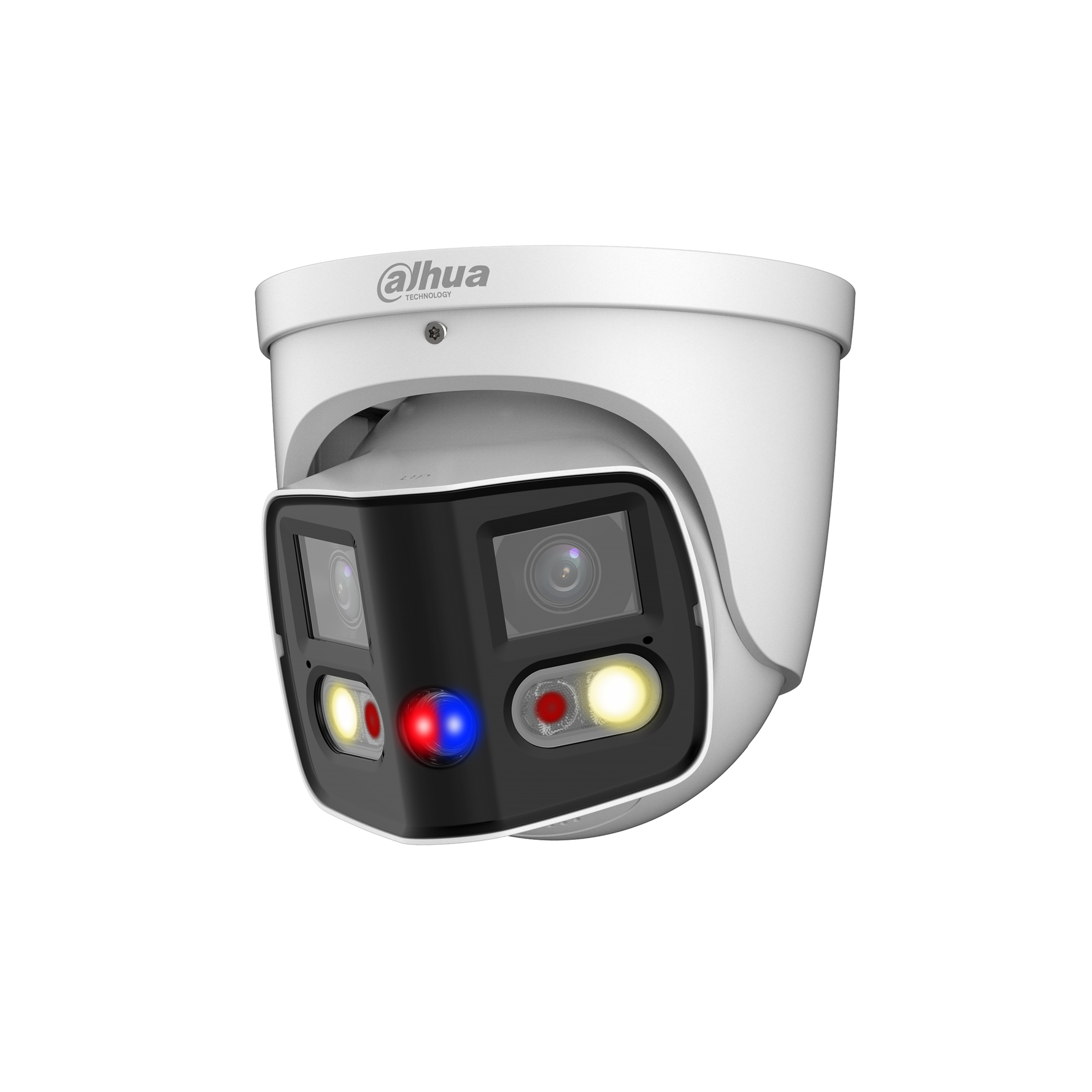 Cámara Domo IP Dahua® TIOC DUO 4MP 2.8mm 180° - DH-IPC-PDW3849-A180-E2-AS-PV