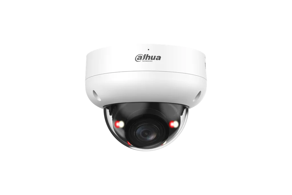 Cámara Domo IP Dahua® 2MP Varifocal 2.7-13.5mm IR50M Smart Dual L Mic IK10 - DH-IPC-HDBW3249R-ZS-IL