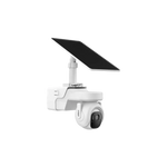 Cámara PT Solar Dahua® 4MP 3.6mm 4G Panel Solar Apollo AOV Audio Mic Detección