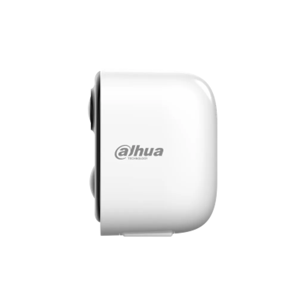 Cámara Wifi Dahua® 5MP Apollo Inalámbrica 2.1mm IR15 Batería 20.44W AOV Alarma IP66