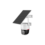 Cámara PT Solar Dahua® 3MP 3.6mm 4G WizColor AOV Panel Solar Audio Mic Detección IP66
