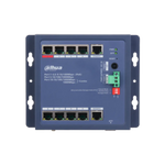 Switch Industrial Administrable Dahua® 8 Puertos PoE 10/100 2Uplink 1000 1SFP