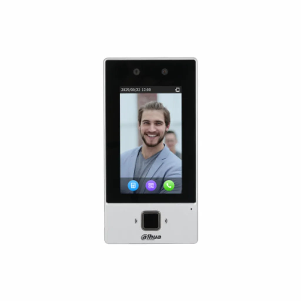 Control de Acceso Dahua® Standalone 4.3" Facial Tarjeta Contraseña Huella QR Wi-Fi