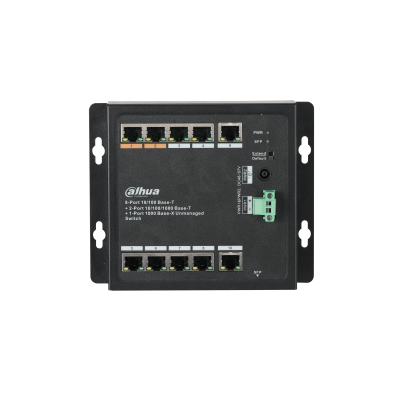 Switch Dahua® 8 Puertos Poe - DH-PFS3111-8ET-96-F
