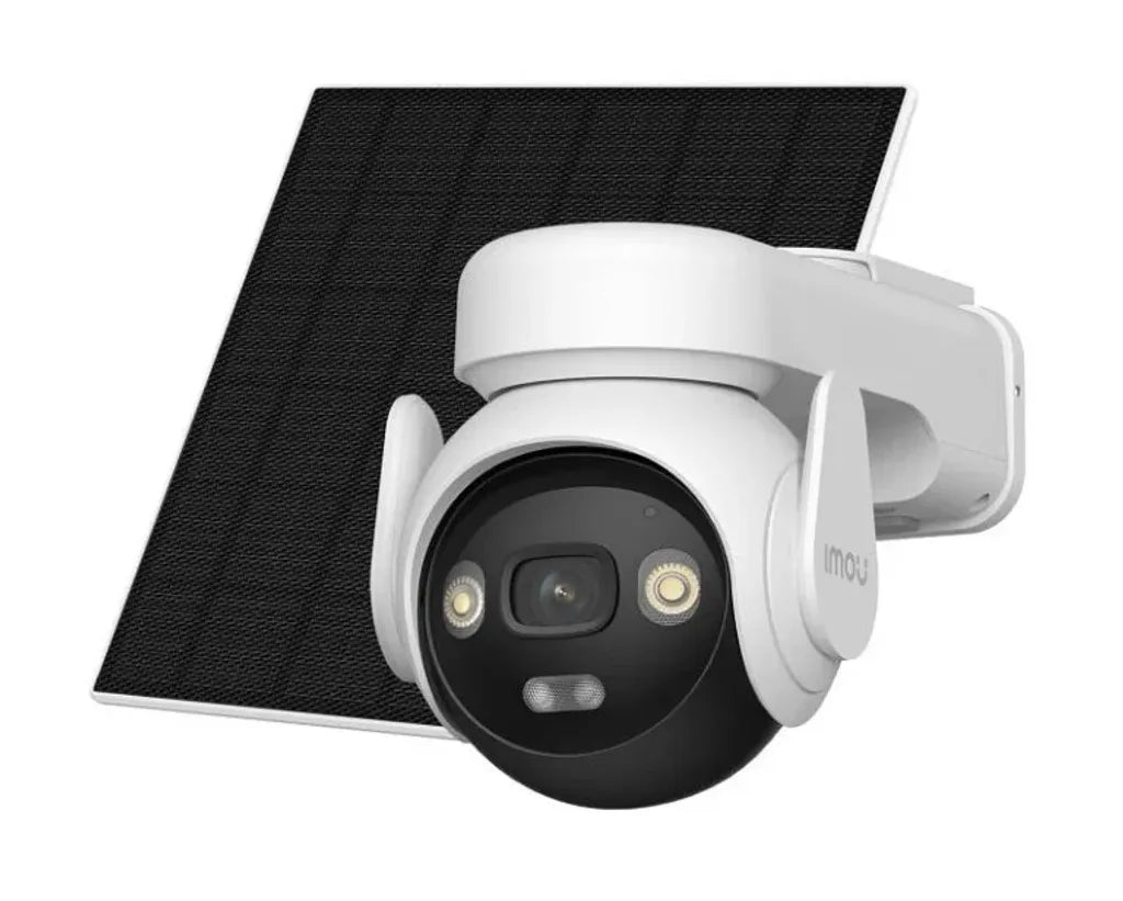 Cámara Wi-Fi Imou® 5MP 4G PT Panel Solar, Bat 10000mAh IP66 Mic/Altavoz - IPC-B7ED-5M0TEA-AM/FSP14