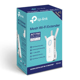 Extensor Wifi TP-Link AC1750 Doble Banda (1300Mbps 5GHz y 450Mbps 2.4GHz) 3 Antenas Externas - RE450