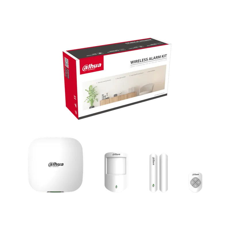 Kit Alarma Inalámbrica Dahua® Red/Wifi/3G/4G - DHI-ART-ARC3000H-03-FW2
