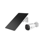 Cámara Wifi Bullet Dahua® 8MP 2.1mm Panel Solar 8W Detección Alarm Audio Mic AOV