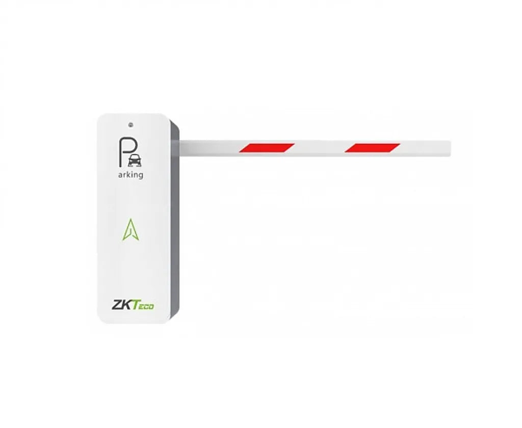Barrera Vehicular ZKTeco Brazo Recto Izquierda 3 Metros Gabinete con Luz LED