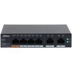 Switch Dahua® Administrable 4 Puertos PoE - DH-CS4006-4ET-60