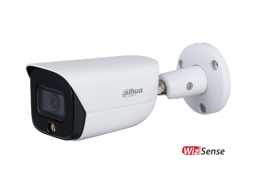 Cámara IP Bullet Dahua® 5MP 2.8mm Led30 Mic. IP67 FullColor  - DH-IPC-HFW3549EN-AS-LED-0280B