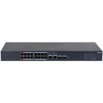 Switch Dahua® Administrable 16 Puertos PoE - DH-CS4218-16ET-135