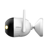Cámara IP Bullet Dahua® 4MP 2.8mm WiFi Full Color IR30 Mic - DH-IPC-F4CN-LED-0280B