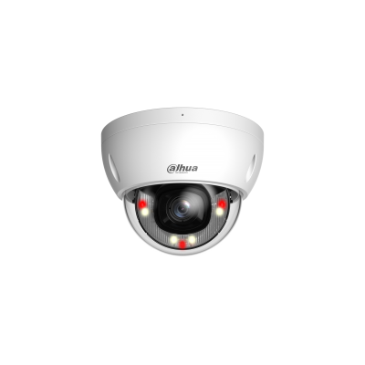 Cámara IP Domo Dahua® 4MP 2.8mm SmartDualLight IR30 Mic IP67 IVS - DH-IPC-HDBW2449EP-S-IL-0280B