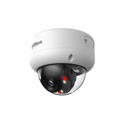 Cámara IP Domo Dahua® 6MP 2.8mm SmartDual IR30 IK10 IP67 IA SSA - DH-IPC-HDBW3649E-S-IL-0280B