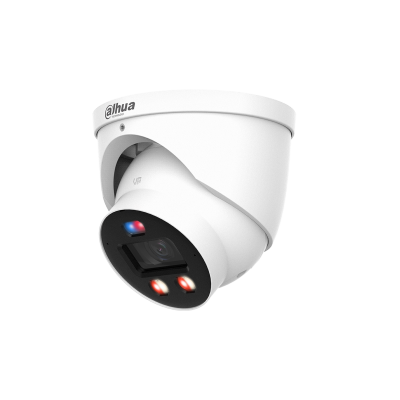 Cámara Domo IP Dahua® 4MP WizColor TiOC IR30 Alarm/Mic SMD IP67 - DH-IPC-HDW3449H-AS-PV-PRO