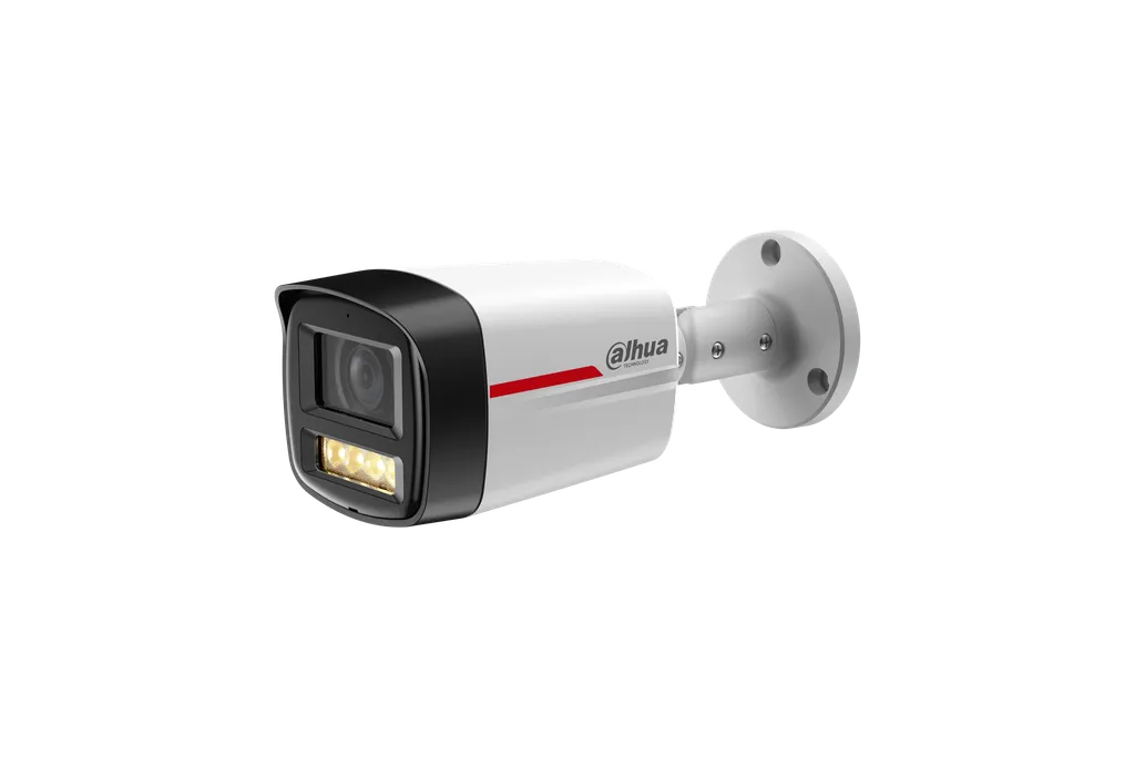 Cámara IP Bullet Dahua® 6MP WizColor 2.8mm IR50m Mic SMDPlus IVS - DH-IPC-HFW2649TL-S-PRO