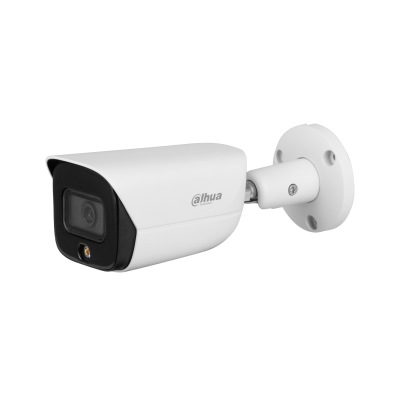 Cámara IP Bullet Dahua® 4MP 2.8mm Mic Audio/Alarma In/Out Full Color - DH-IPC-HFW3449EN-AS-LED-0280B