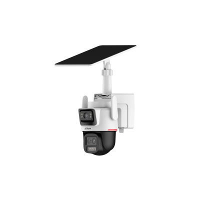 Cámara IP Solar Dahua® 4G 3+3MP 6X WizColor Hybrid-Zoom PT -  DH-IPC-PTS2649C-3E3Z-4GB20-0280B-PRO