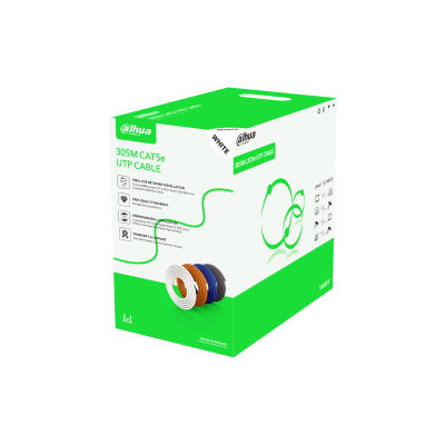 Cable UTP Cat5 Dahua® Aleación 305 Mts Blanco - DH-PFM922I-5EUN-C