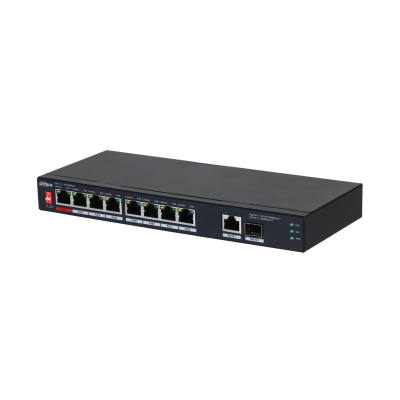 Switch Dahua® 8 Puertos Poe - DH-PFS3110-8ET1GT1GF-96