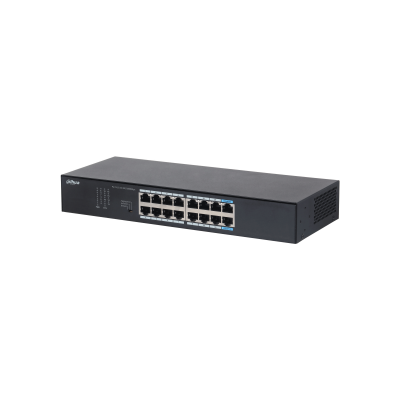 Switch Dahua® No Administrable 16 Puertos Gigabit 10/100/1000 - DH-S3016-16GT