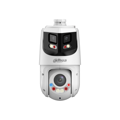 Cámara IP Dahua®  Lente PTZ 4MP IR100 25X Lente Panorámico 8MP IVS - DH-SDT4E425-8P-GB-APV1-0280-S2