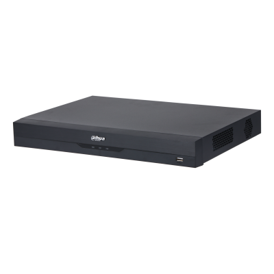 Grabador XVR Dahua® 32CH Penta-brid 5MP 1U 2HDDs Two-Way Talk WizSense Detec SMD - DH-XVR5232AN-I3/T